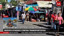 Refuerzan seguridad por asesinato de transportistas en Chilpancingo, Guerrero