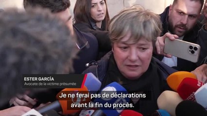 Justice - L'avocate de la victime présumée s'exprime après le premier jour du procès de Dani Alves