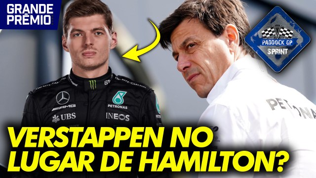 VERSTAPPEN NO LUGAR DE HAMILTON NA F1? + HORNER INVESTIGADO | Paddock Sprint