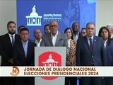Jornada de Diálogo para las Elecciones Presidenciales 2024 presentará su propuesta en 72 horas