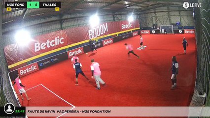 Faute de Kévin  VAZ PEREIRA - NGE FONDATION