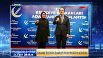 Yeniden Refah Partisi Lideri Erbakan: Amasya Belediye Başkan Adayımız Semra Sökme