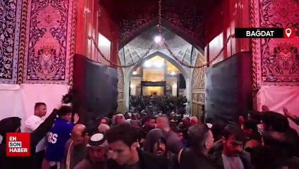 Irak'ta Şiiler, İmam Kazım'ı ölüm yıl dönümünde anıyor