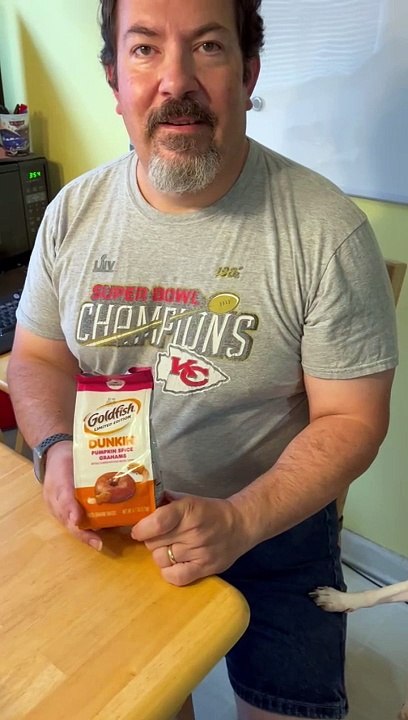 Dunkin’ pumpkin spice GOLDFISH