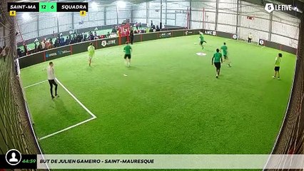 But de julien gameiro - Saint-Mauresque