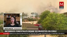 Incendios forestales en Chile han dejado 122 muertos y 400 desaparecidos