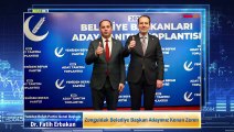 Yeniden Refah Partisi Lideri Erbakan: Zonguldak Belediye Başkan Adayımız Kenan Zeren