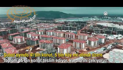 Asrın felaketinin ardından yaralarımızı hep birlikte sarmaya devam ediyoruz.