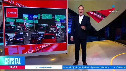 Captan a un caballo en plena carretera