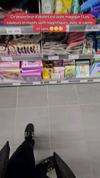 Je teste un projecteur d'étoiles #essai #teste #magasinaction #action #projecteur #veilleuse #étoiles