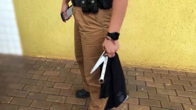 Tentando furtar baterias, homem é preso pela PM em Santa Tereza