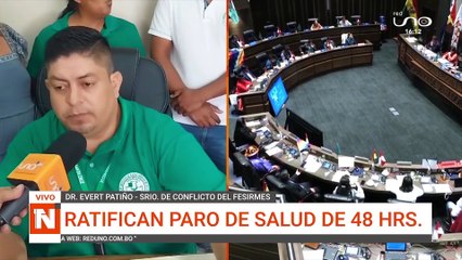 médicos ratifican paro de 48 horas