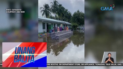 Paaralan sa Brgy. Bulol, binaha dahil sa pag-ulan | UB