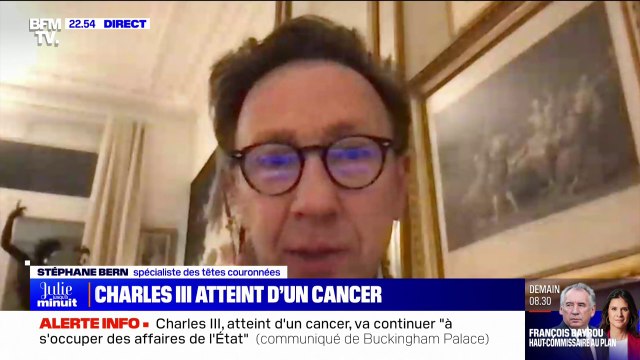Cancer de Charles III: Il y a une volonté de transparence dans la manière où le palais de Buckingham communique sur la santé du roi , réagit Stéphane Bern
