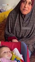 أطفال فلسطين يصرخون  مفيش حليب