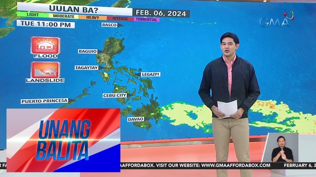 Malaking bahagi ng bansa, muling magkakaroon ng maayos na panahon - Weather update today as of 6:09 a.m. (February 6, 2024) | UB