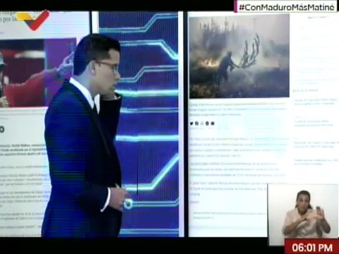 Pdte. Maduro se solidariza con el pueblo de Chile ante los incendios forestales que sufre la nación