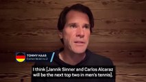 Sinner and Alcaraz are the next Djokovic and Nadal - Haas