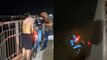 Polícia investiga caso de bicicleta elétrica jogada da ponte Hercílio Luz, em Florianópolis