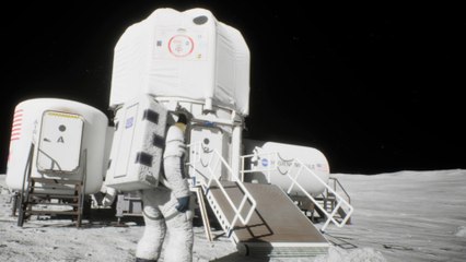 Im Survival-Spiel Moonshot baut ihr eine realistische Mondkolonie im Koop