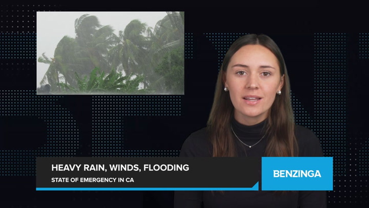 Heavy Rain, Strong Winds, and Potential Flooding as Atmospheric River Storm Hits Southern California