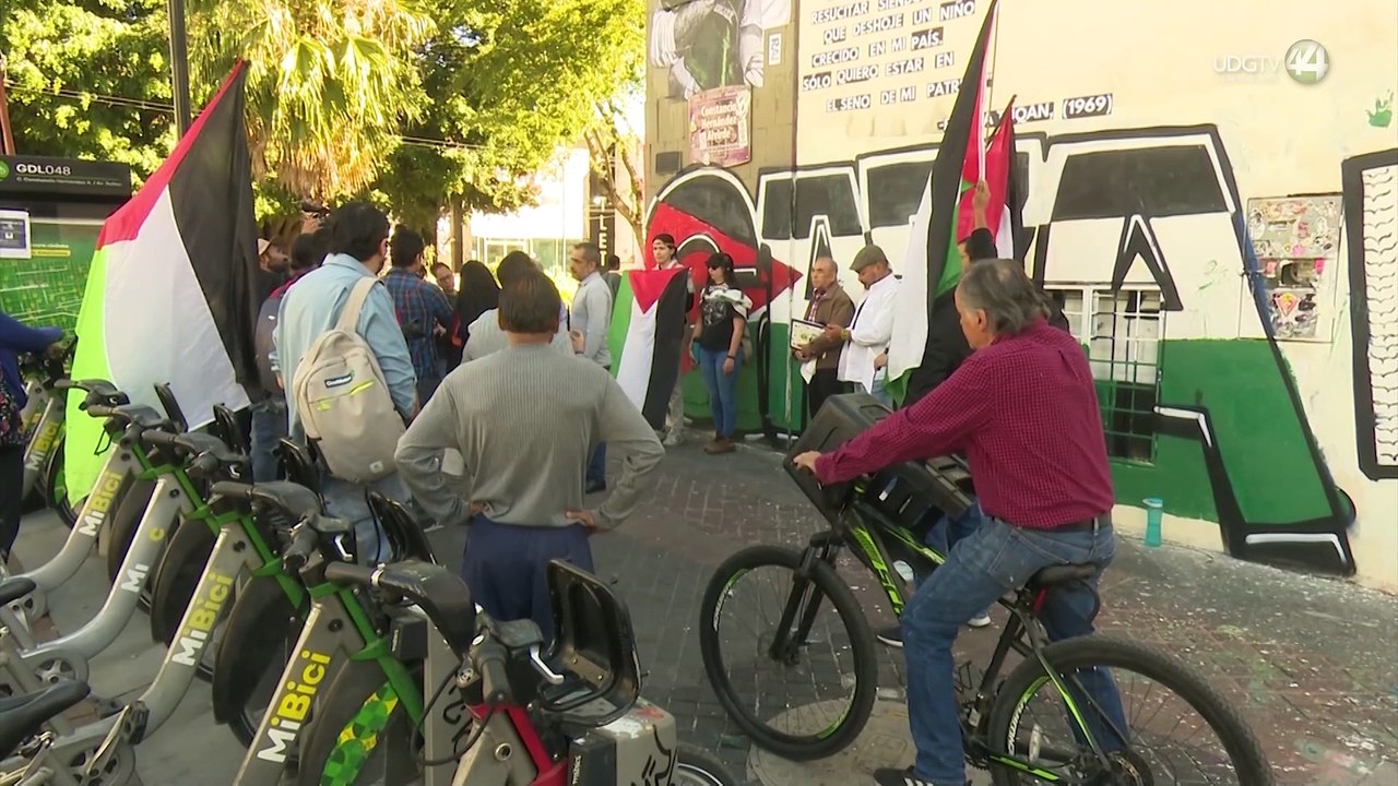 Comité de Solidaridad con Palestina denuncia acto de represión de la Policía de Guadalajara