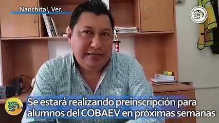 Se estará realizando preinscripción para alumnos del COBAEV en próximas semanas
