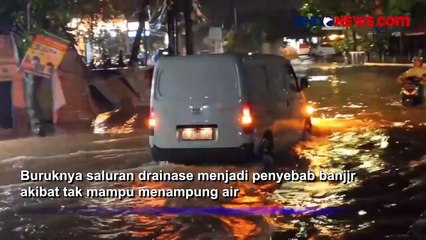 Banjir Setinggi 70 Cm Merendam Jalur Ungaran Kabupaten Semarang