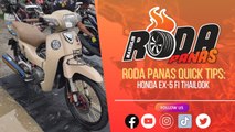 RODA PANAS QUICK CHECK : HONDA EX-5 FI THAILOOK