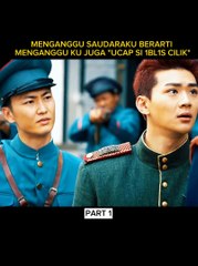 Langsung memberikan pelajaran kepada sekolompok orang yang menganggu temannya