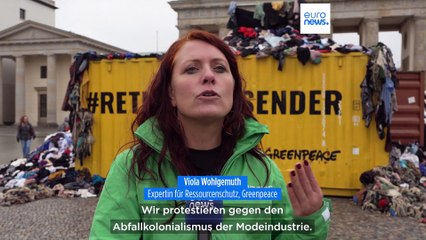 Protest gegen Fast Fashion: Mode aus Europa ist Plastikmüll in Ghana