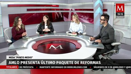 Descargar video: Último paquete de reformas de AMLO, modelo de Bukele funcionaría en México | Punto Medio