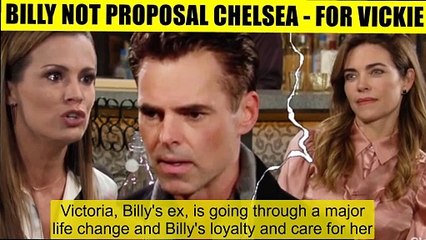 CBS Young And The Restless Spoilers Billy cancels his proposal to Chelsea - rush