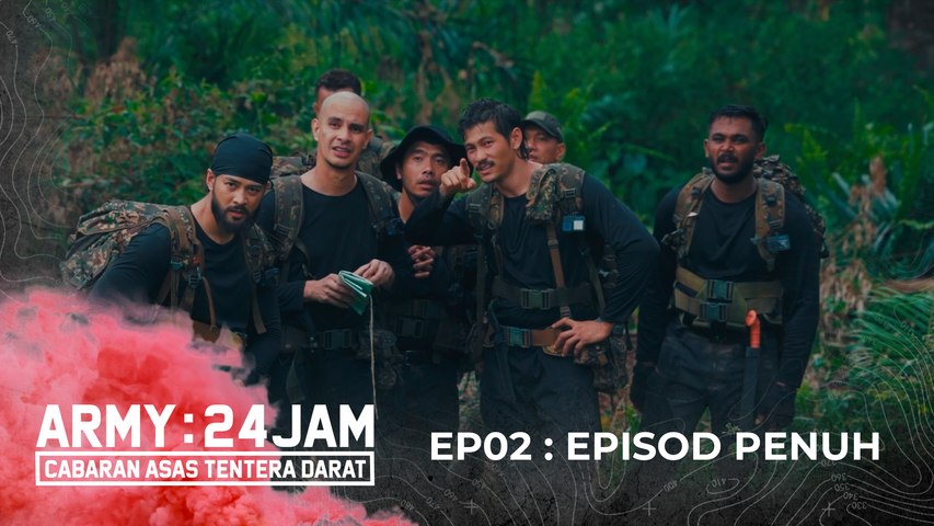 ARMY:24Jam | Episod 2 - Peserta diuji kemahiran pandu arah sampai lewat malam!