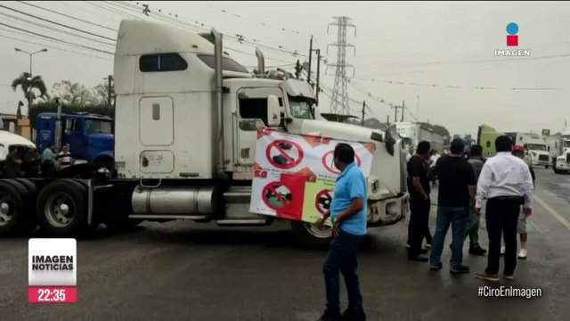 Cientos de transportistas protestaron contra la inseguridad en al menos 12 estados del país