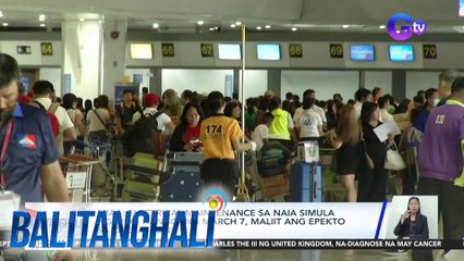 MIAA: Electrical maintenance sa NAIA simula ngayon hanggang March 7, maliit ang epekto sa operasyon | BT