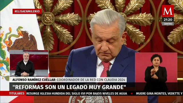 Reformas son un legado grande que se tienen que continuar : Alfonso Ramírez Cuéllar