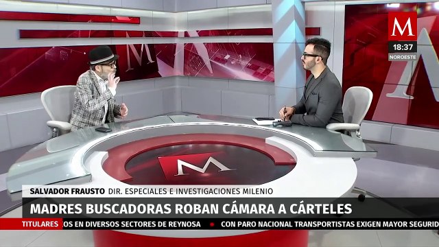 Las Madres buscadoras roban cámara a cárteles de las drogas