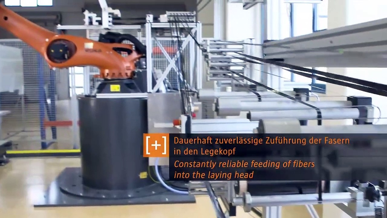 KUKA Robots Make Advanced Carbon Fiber Components at Compositence