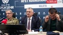 Malatya'da Afet Koordinasyon Toplantısı saat 04.17'de toplandı