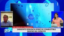 Julio Rodríguez sobre robo de gasolina en Cuartel General: “Estamos frente a una estructura criminal dentro del Ejército”