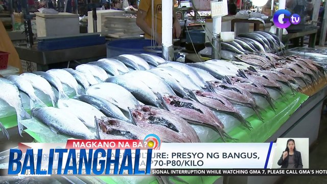 Dept. of Agriculture: Presyo ng bangus, kayang ibaba sa P70-P80/kilo | BT