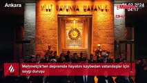 Mehmetçik'ten depremde hayatını kaybeden vatandaşlar için saygı duruşu