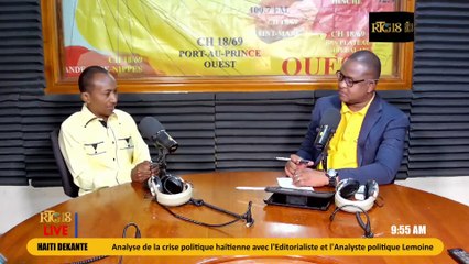 #HAITI|DEKANTE|Lemoine Bonneau, Éditorialiste et Analyste Politique