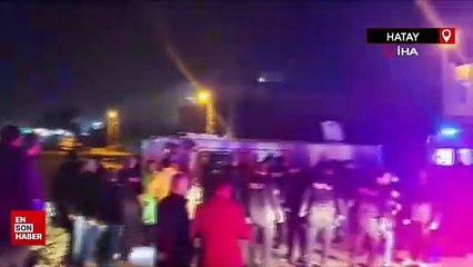 Download Video: Hatay'da çevik kuvvet polislerini taşıyan midibüs devrildi: 25 polis yaralandı