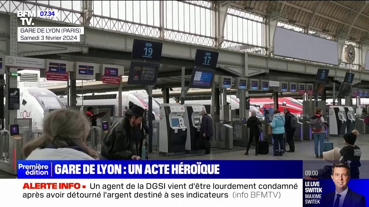 "Viens vers moi! Prends-t'en à moi!": l'une des victimes de l'assaillant de gare de Lyon a détourné son attention