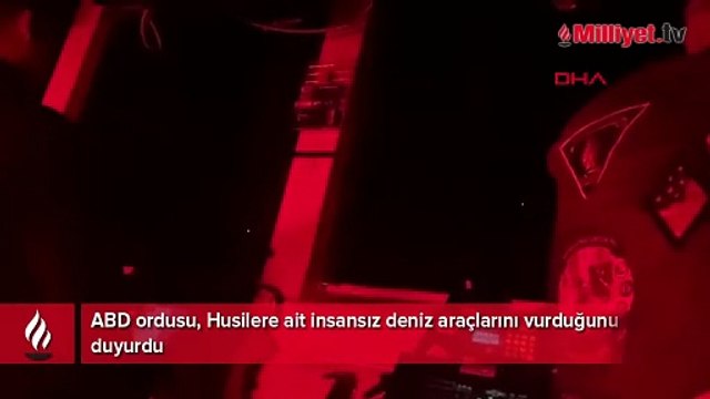 CENTCOM: Husilere ait iki insansız deniz aracı imha edildi