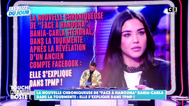 Bahia-Carla Stendhal, nouvelle chroniqueuse de Cyril Hanouna, proche d'Eric Zemmour, accusée de diffuser des messages contre Israël, répond : Ce n'est pas moi ! Ce n'est pas mon compte !