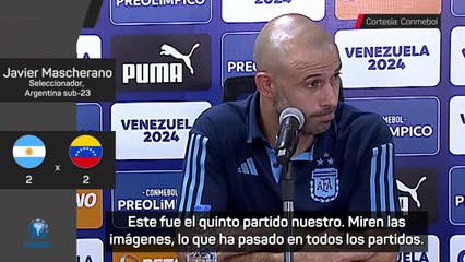 Mascherano: "Con VAR, sin VAR, siempre el perjudicado es el mismo equipo"