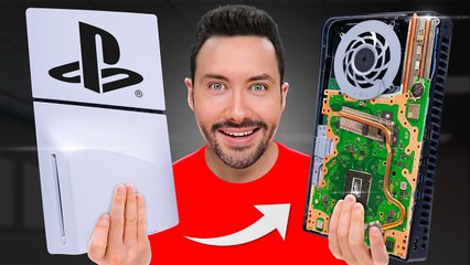 Découverte exclusive : l'intérieur de la nouvelle PS5 Slim ! 🔍